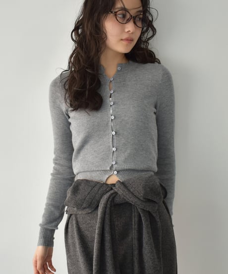 Sheer Rib Knit Cardigan t1911-494