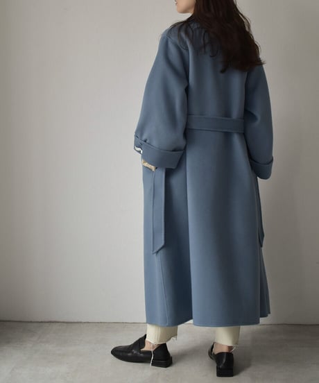 Wool Gown Coat（Blue）c1911-8