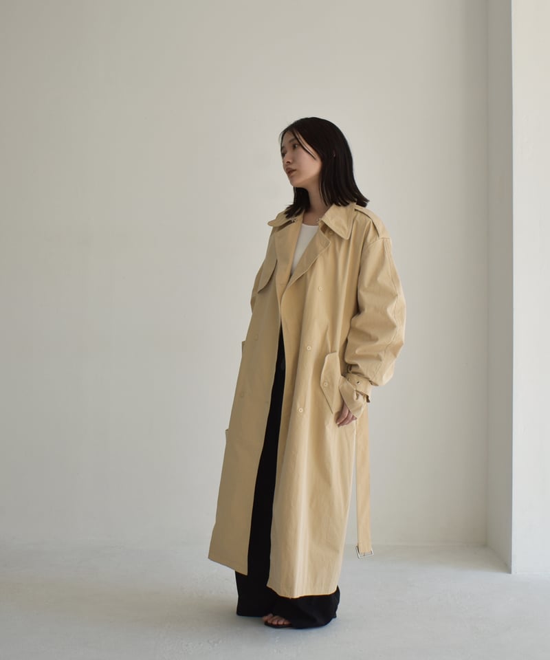 Volume Sleeve Trench Coat c1911-45 | cizatto