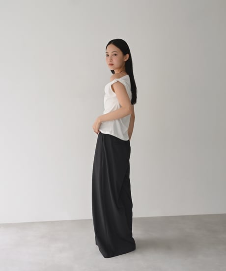 Asymmetry Twist Ahoulder Tops t1911-544