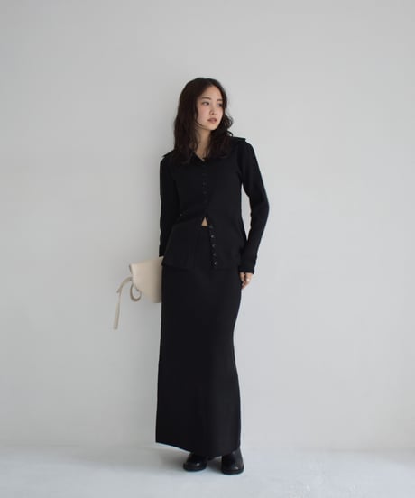 Wool Knit Skirt bo2000-68