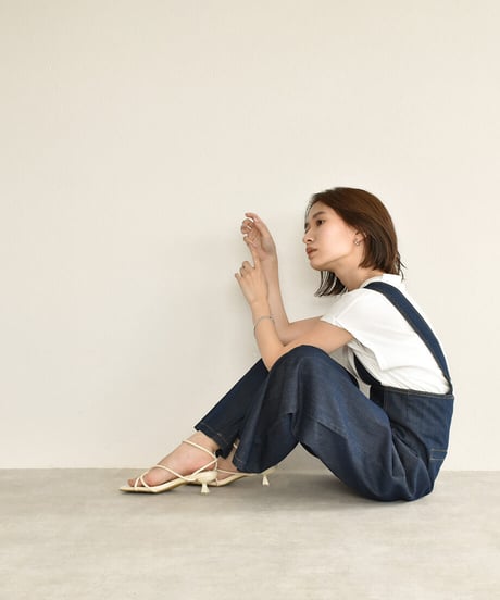 Waist Tuck Denim Allinone op-0202009476
