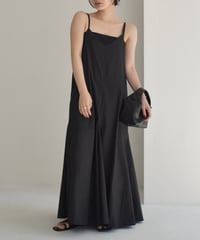 Flare Pleats Camisole Onepiece op-0202009533