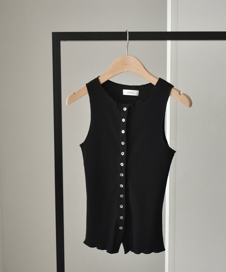 Rib Nosleeve Cardigan t1911-392