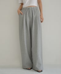 Double Waist Tuck Sweat Pants bo2000-146