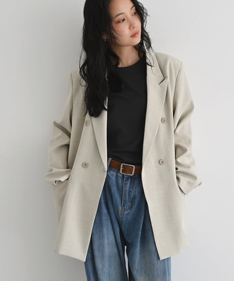cizatto Linen Mix Jacket　テーラードジャケット　リネン混 中古・古着通販】cizatto (シザット) コットンリネンジャケット