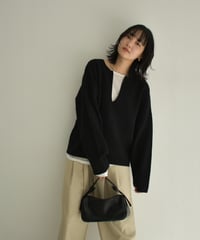Keyneck Knit Pullover t1911-44