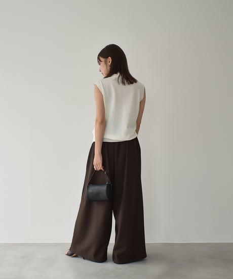 2way Silhouette Knit Vest t1911-417