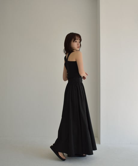 Square Neck Knit Tanktop t1911-193
