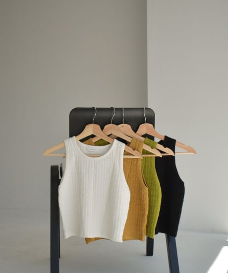 Compact Knit Tanktop t1911-196