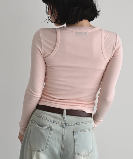 Tank Layered Sheer Tops t1911-513