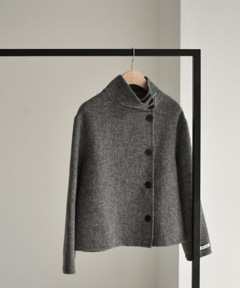 Wool Stand Collar Short Coat ⅽ1911-38 | cizatto
