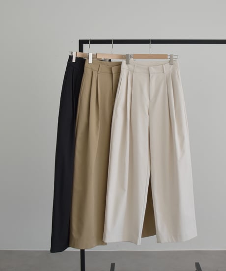 Double Tuck Wide Pants bo2000-189