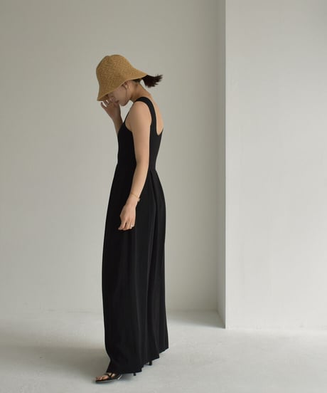 Waist Tuck 2way Nosleeve Oenpiece op-0202009504