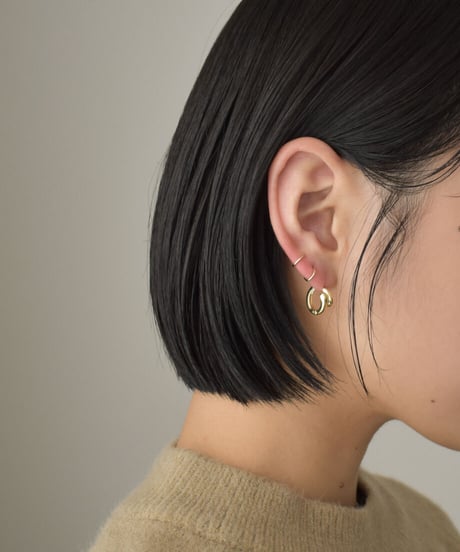 Overlap Hoop Pierce p1910-31