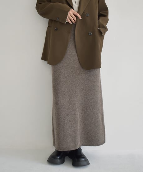 Wool Knit Skirt bo2000-68