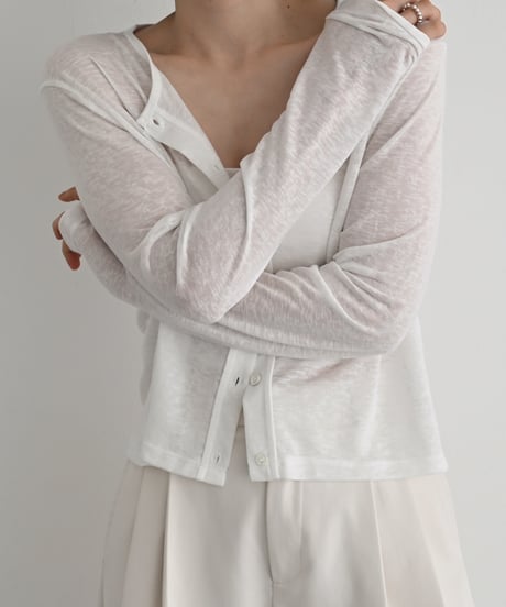 Airy Sheer Cardigan t1911-533