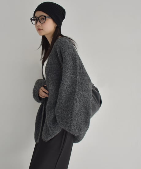 Volume Sleeve Knit Cardigan t1911-339