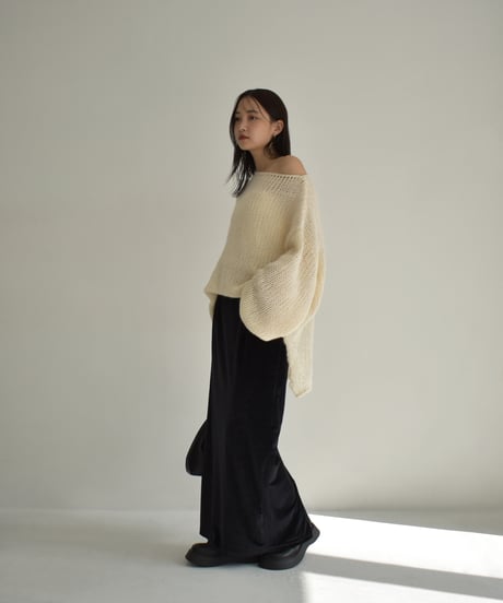 Velor Highwaist Pencil Skirt