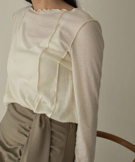 Mellow Sheer Tops t1911-144