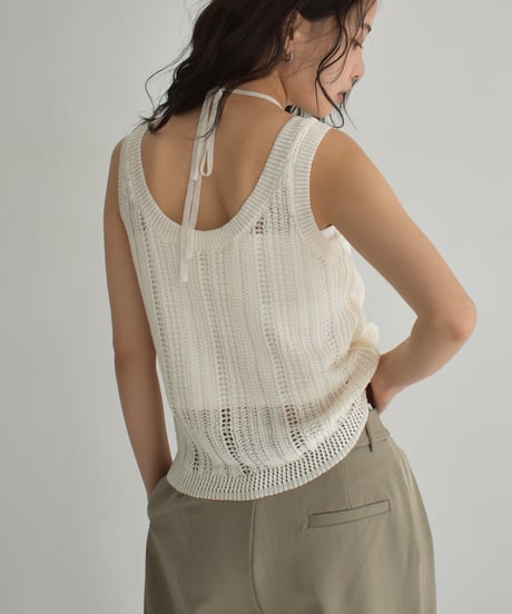 Layered Design Mesh Nosleeve t1911-400