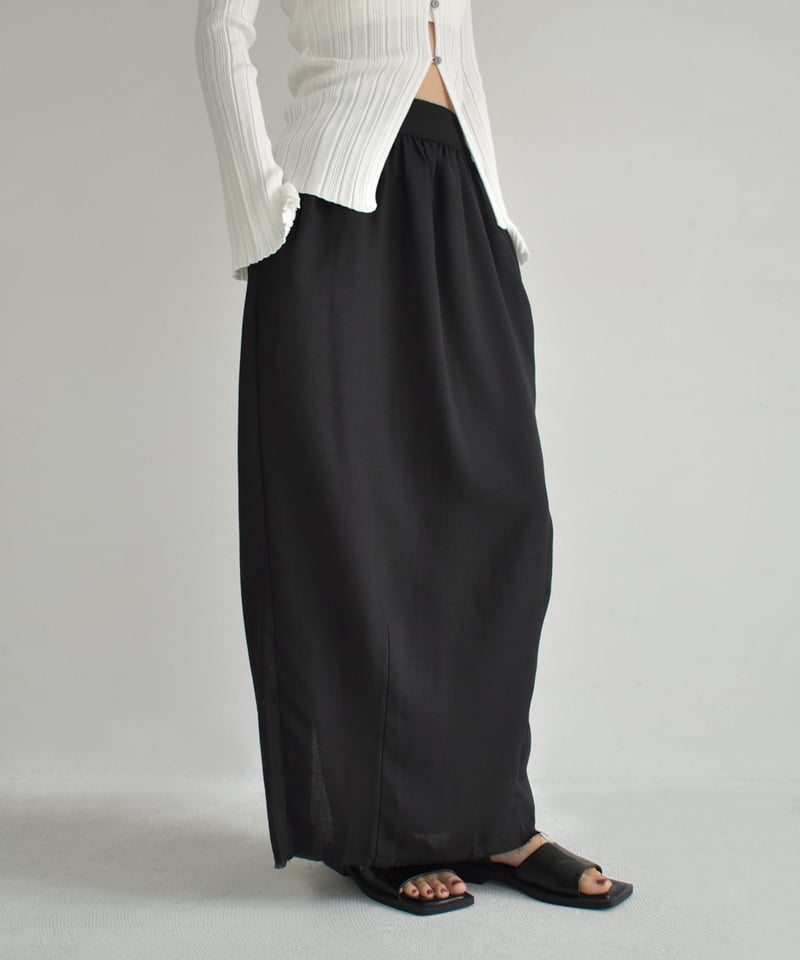 Drape Cocoon Skirt bo2000-145 | cizatto