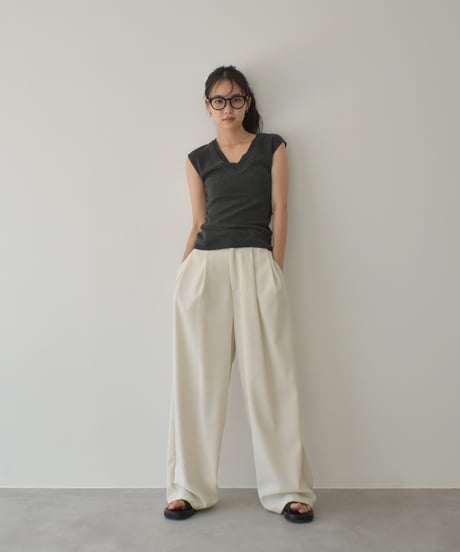 Layered Like Vneck Knit Tank t1911-415