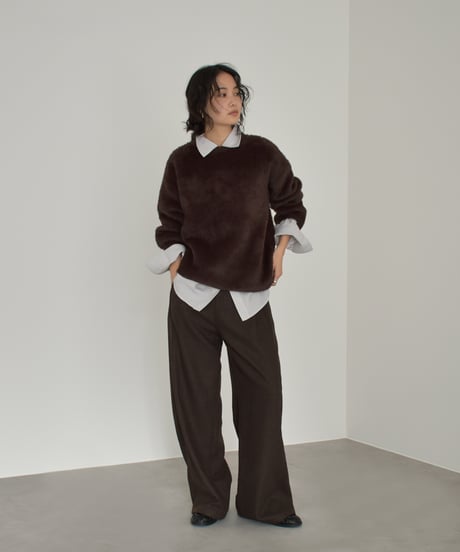 Shaggy Knit Pullover t1911-490