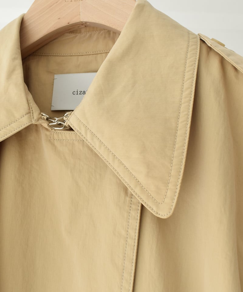Volume Sleeve Trench Coat c1911-45 | cizatto