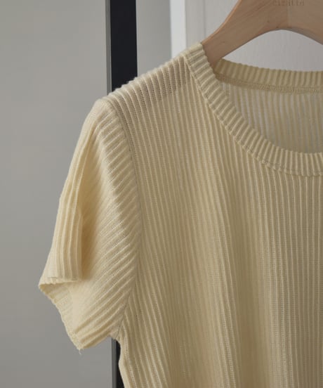 Stripe Sheer Tops t1911-278