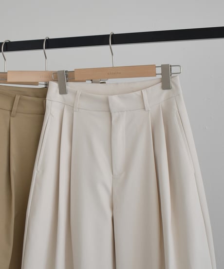 Double Tuck Wide Pants bo2000-189