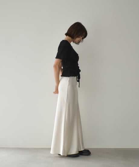 Layered Halfsleeve Sheer Knit t1911-435