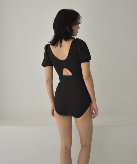 Puff Sleeve Swim Wear sw2000-2