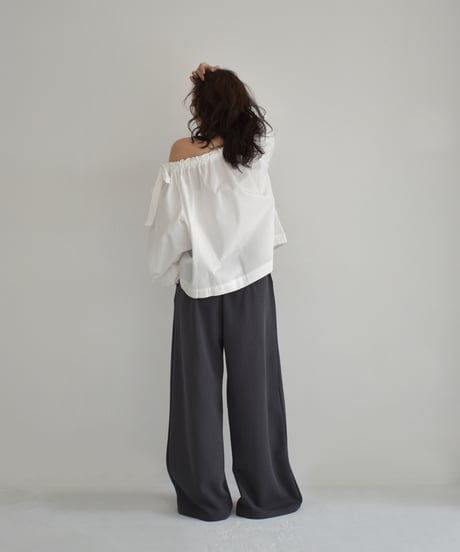 Double Waist Tuck Sweat Pants bo2000-146