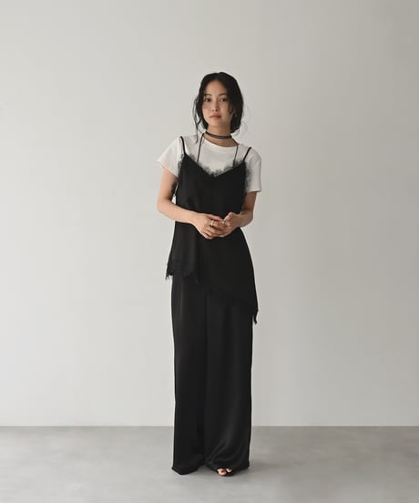 Asymmetry Lace Camisole t1911-529