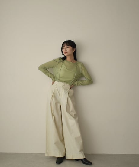 Mellow Sheer Tops t1911-144