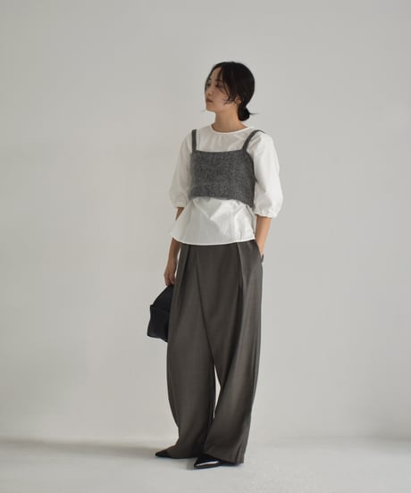 Drawstring Sleeve Blouse t1911-301