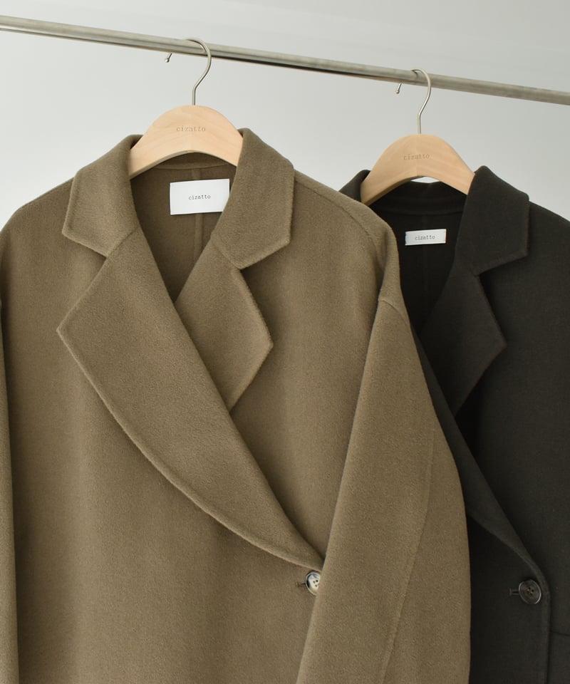 Wool Long Coat（Mocha,Charcoalgray）c1911-15 | ci