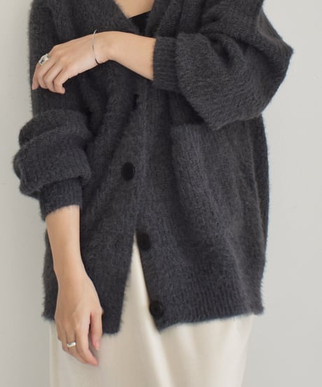 Shaggy Knit Cardigan t1911-310