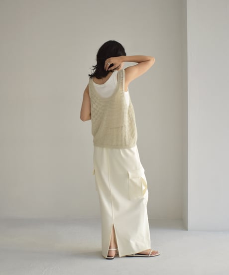 2Set Mesh Knit Tops t1911-286