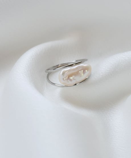 Freshwater Pearl Ring（Silver）r2020-01