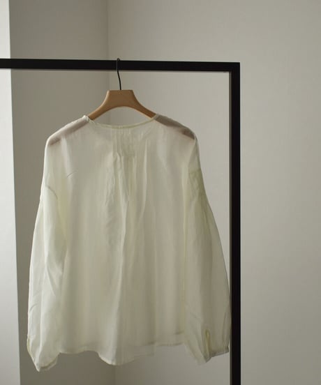 Sheer Tuck Blouse t1911-134