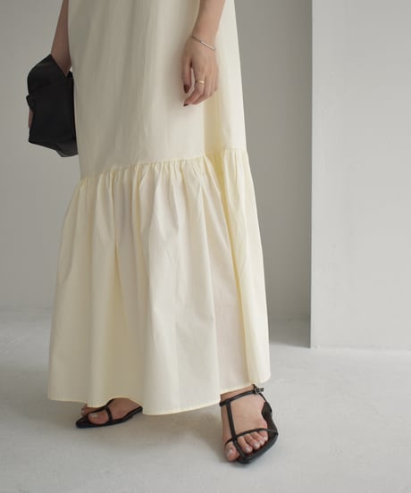 Back Open Nosleeve Onepiece op-0202009531