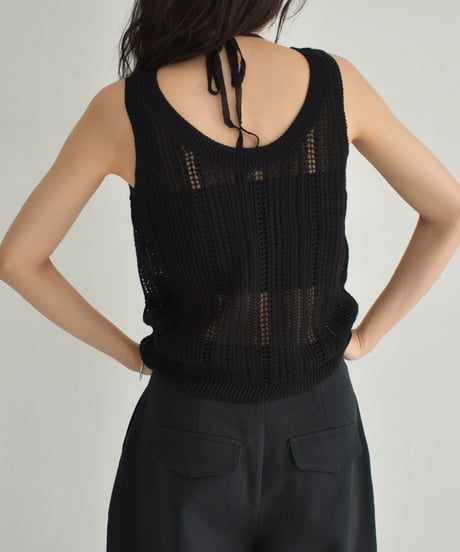 Layered Design Mesh Nosleeve t1911-400