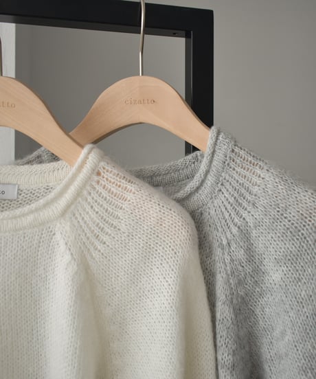 Puffsleeve Airy knitpullover t1911-443