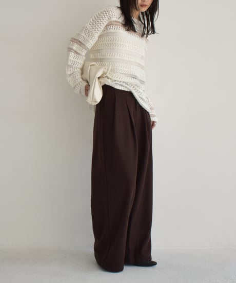 Doubletuck Wool Pants bo2000-135