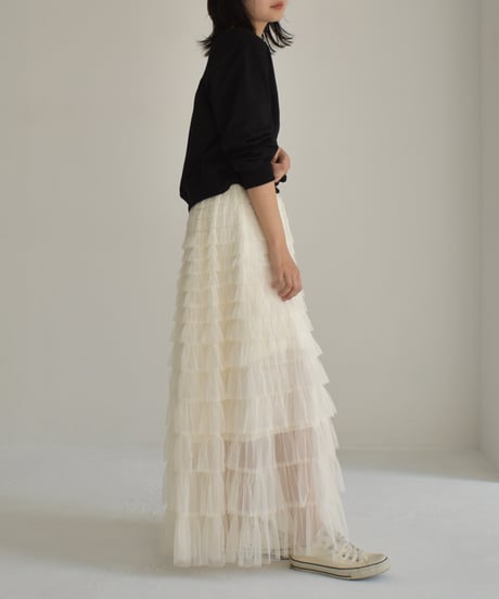 Tiered Tulle Frill Skirt bo2000-111