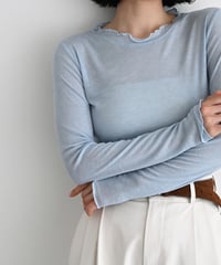 Mellow Sheer Long Sleeve Top t1911-521