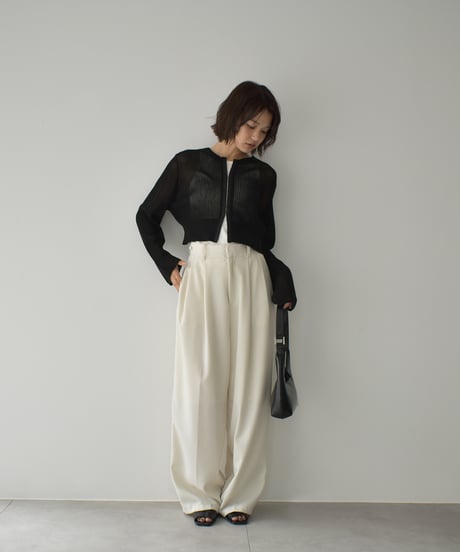 Mesh Knit Cardigan t1911-436