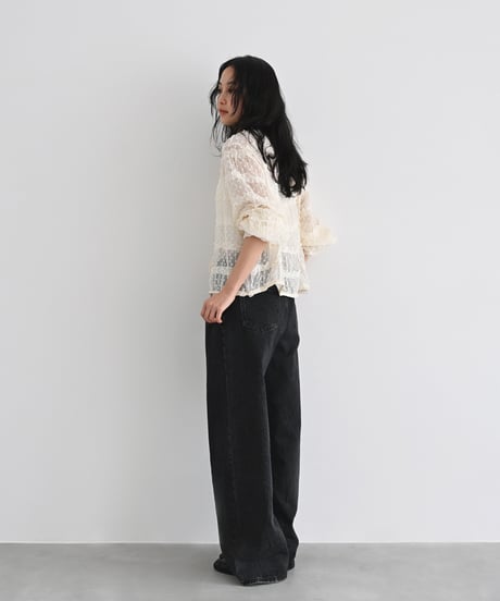 Dot Sheer Ribbon Cardigan t1911-520